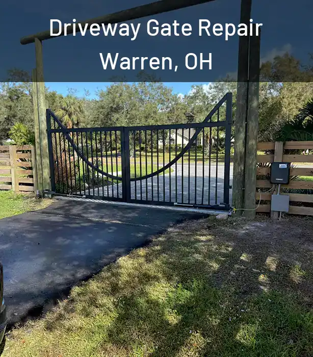  Driveway Gate Repair Warren, OH