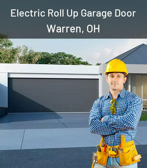  Electric Roll Up Garage Door Warren, OH