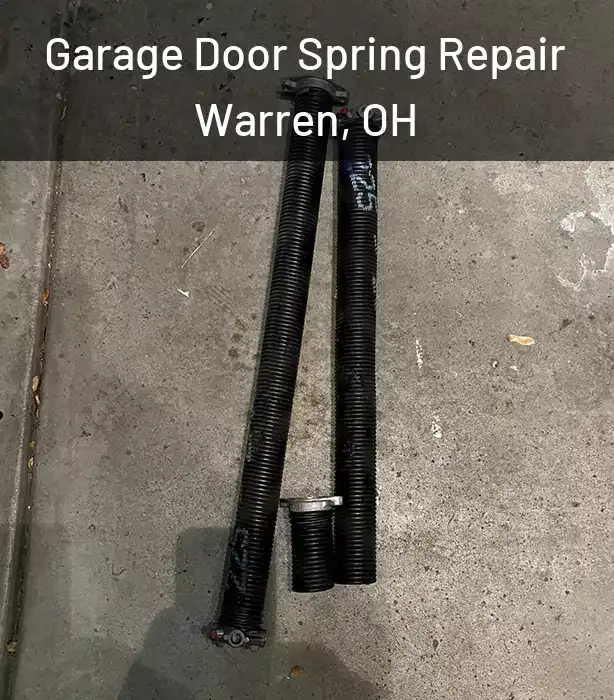  Garage Door Spring Repair Warren, OH