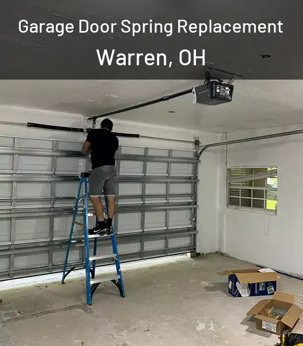  Garage Door Spring Replacement Warren, OH