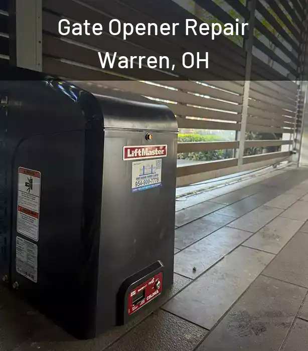  Gate Opener Repair Warren, OH
