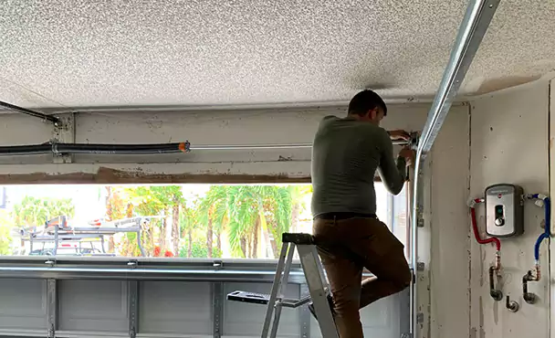 Garage Door Rail Replacement in Warren, OH