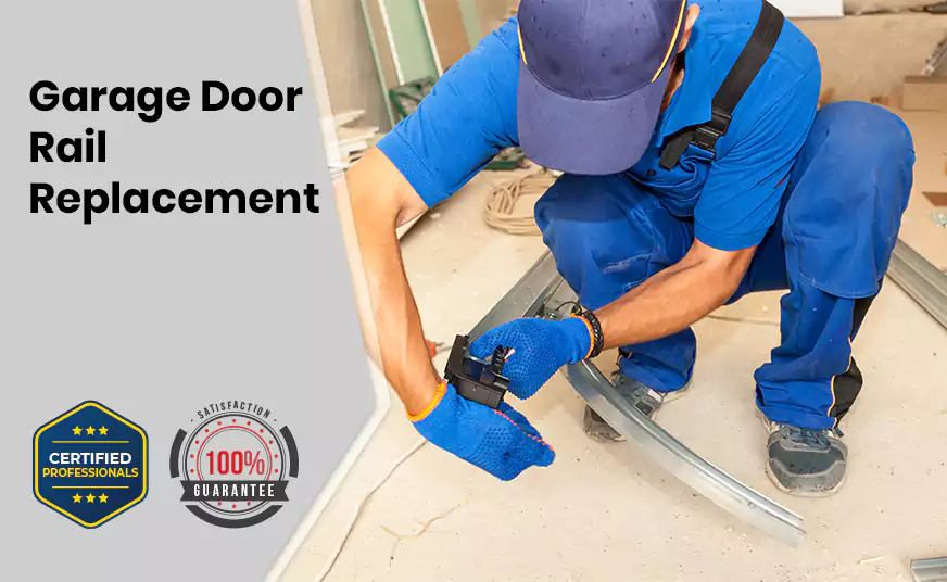 Garage Door Rail Replacement in Warren, OH