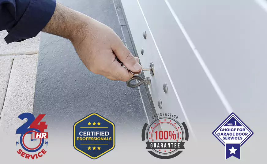 Garage Door Section Lock Replacement in Warren, OH