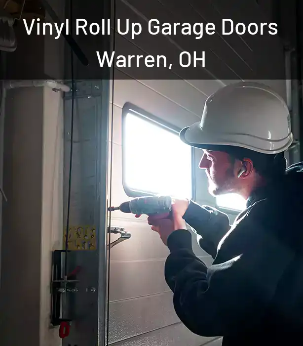  Vinyl Roll Up Garage Doors Warren, OH