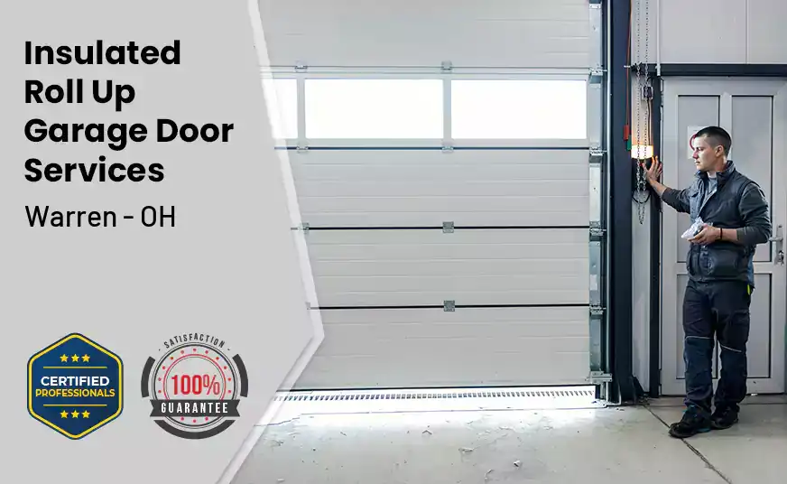 Insulated Roll Up Garage Door Warren - OH 