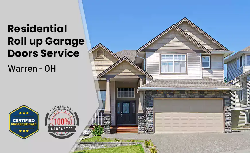 Residential Roll Up Garage Door Warren - OH 