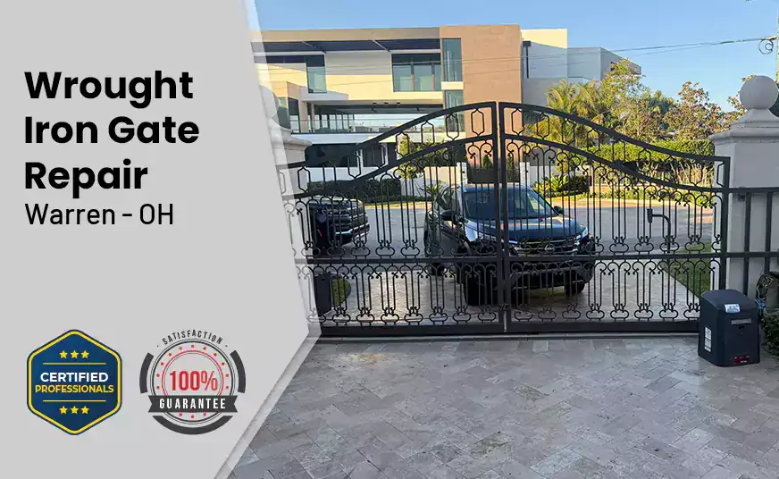  Wrought Iron Gate Repair Warren - OH 